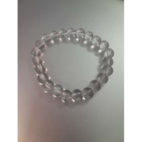 White transparent beads bracelet