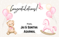Baby Shower Custom Gift Tag Stickers - Pack of 100