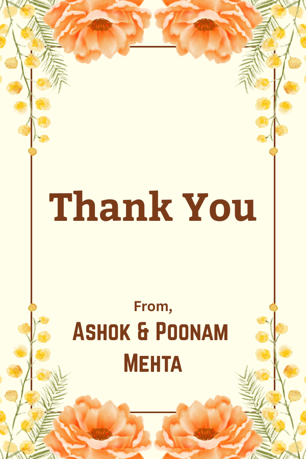 Customized Gift Tag Cards for Thank You (Pack of 100)