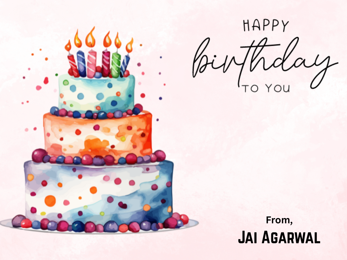 Customized Gift Tag Cards for Happy Birthday (Pack of 100)