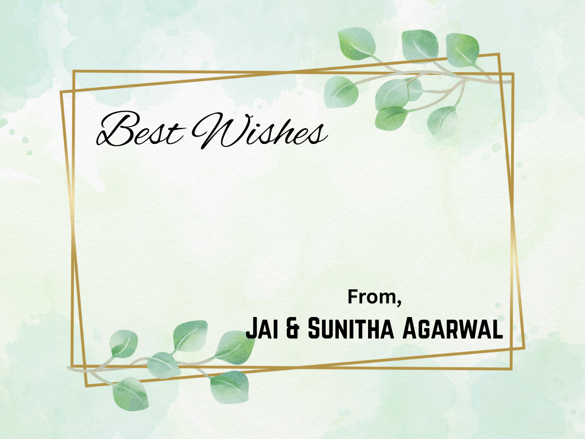 Customized Gift Tag Cards for Best Wishes (Pack of 100)