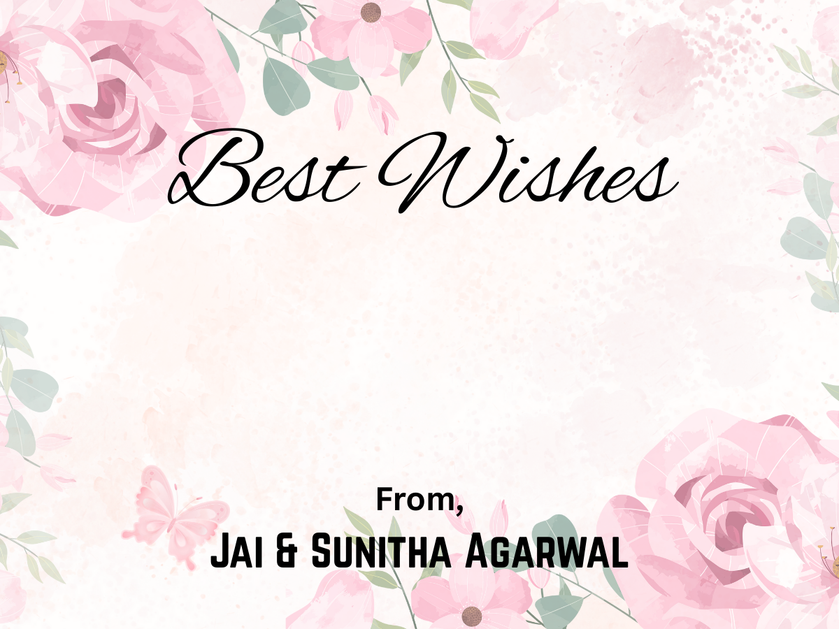 Customized Gift Tag Cards for Best Wishes (Pack of 100)