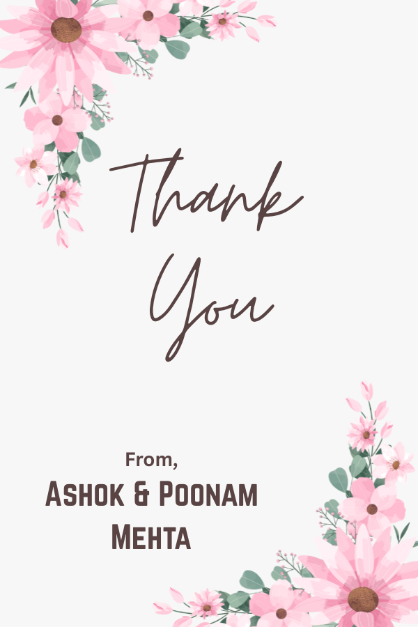 Customized Gift Tag Cards for Thank You (Pack of 100)