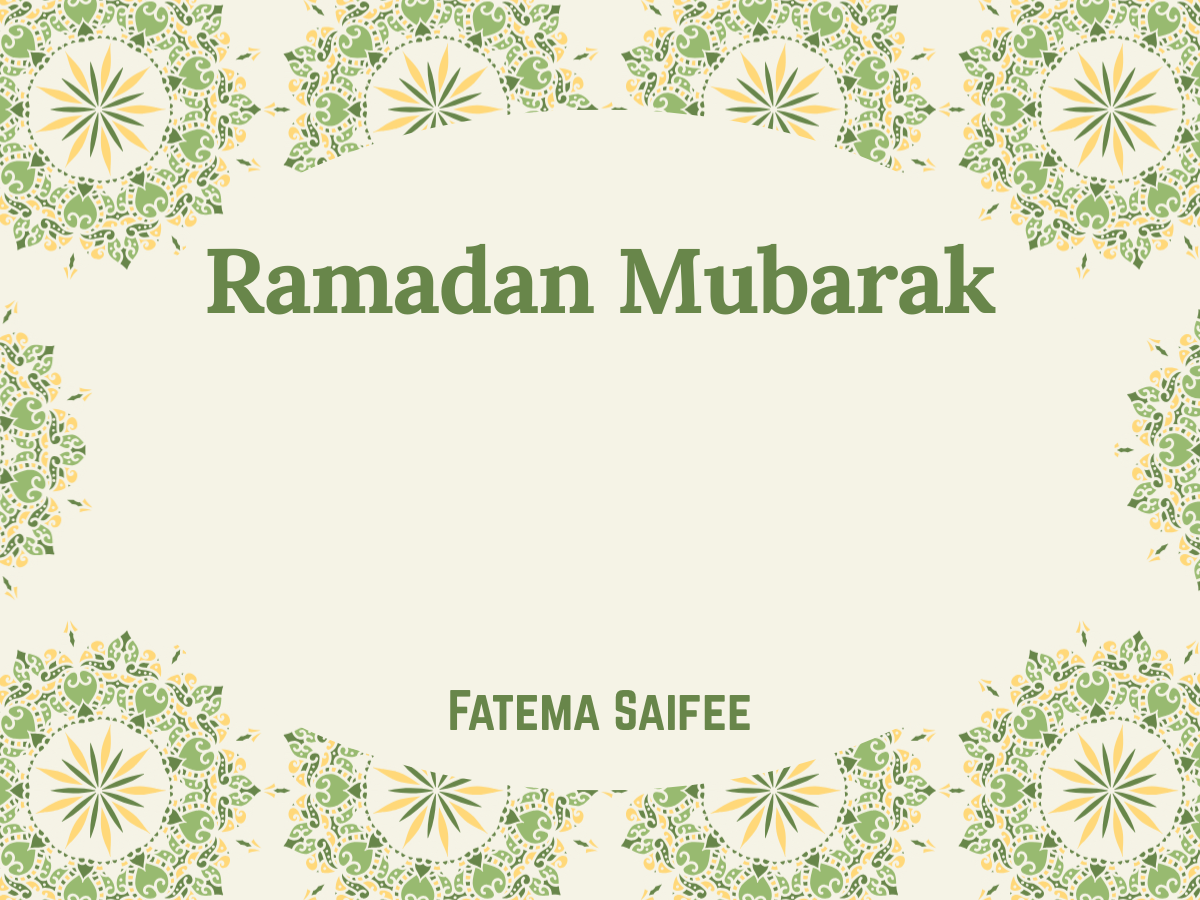 Customized Gift Tag Cards for Ramadan Mubarak (Pack of 100)