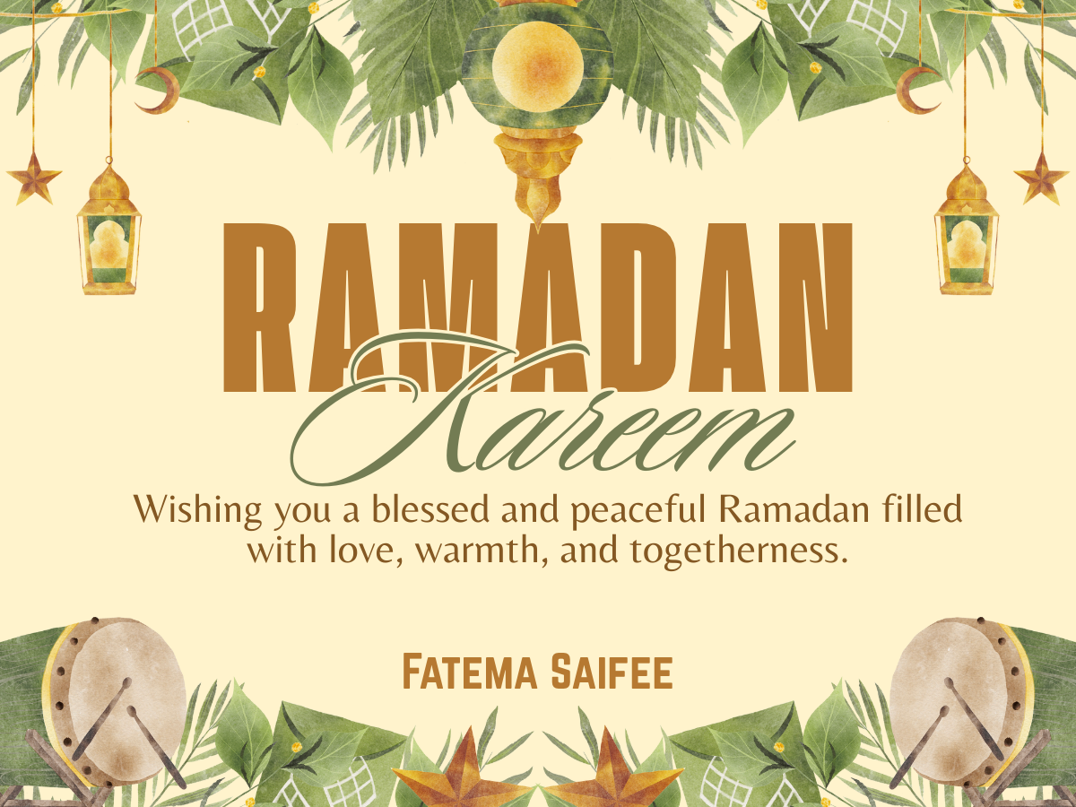 Customized Gift Tag Cards for Ramadan Mubarak (Pack of 100)