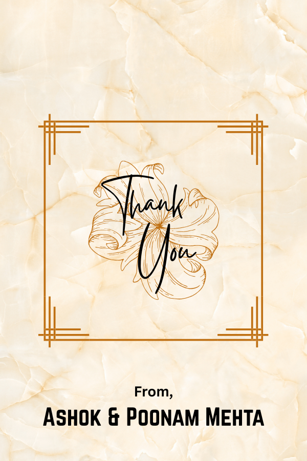 Customized Gift Tag Cards for Thank You (Pack of 100)