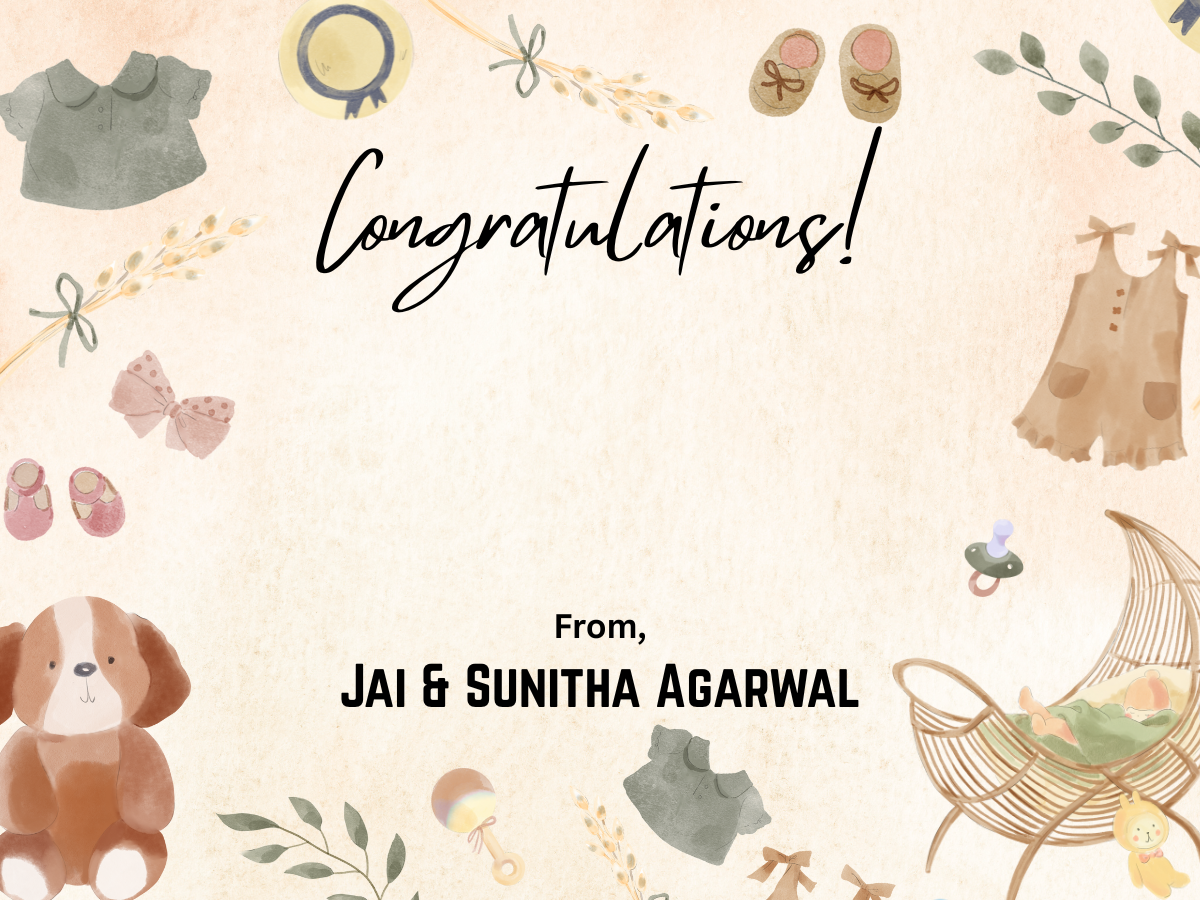 Customized Gift Tag Cards for Baby Shower (Pack of 100)