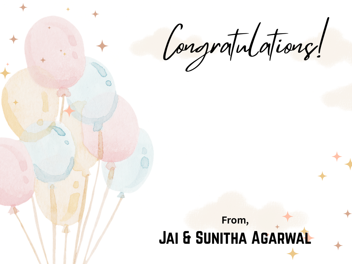 Customized Gift Tag Cards for Baby Shower (Pack of 100)