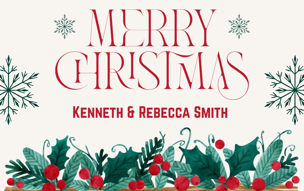 Customized Gift Tag Cards / Stickers for Merry Christmas (Pack of 100)