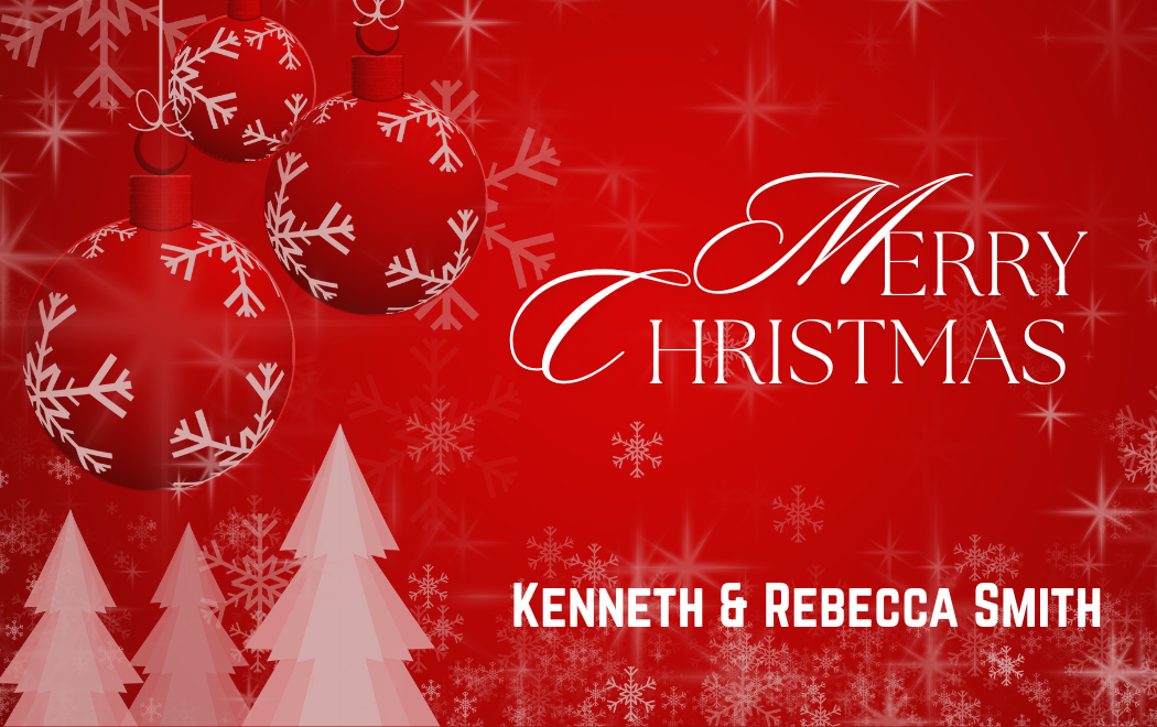 Customized Gift Tag Cards / Stickers for Merry Christmas (Pack of 100)