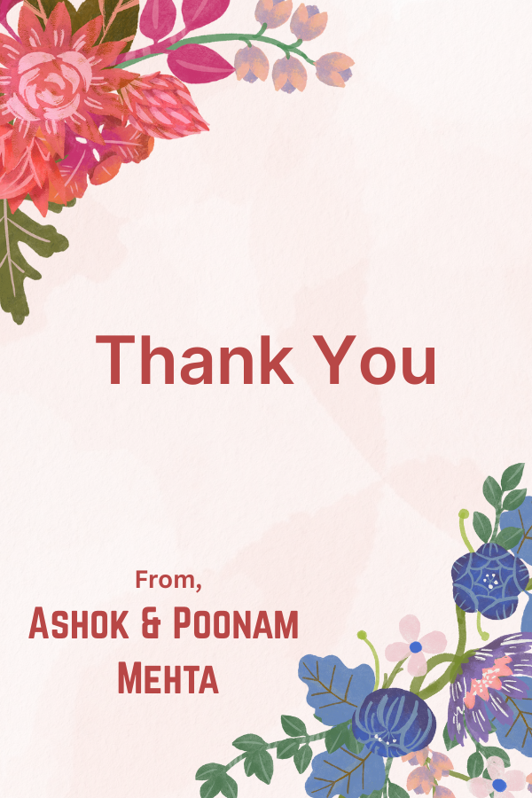 Customized Gift Tag Cards for Thank You (Pack of 100)