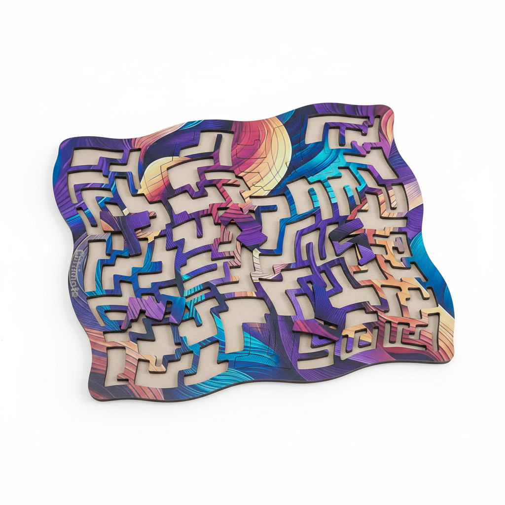 Be-Wave Puzzle – Clean White