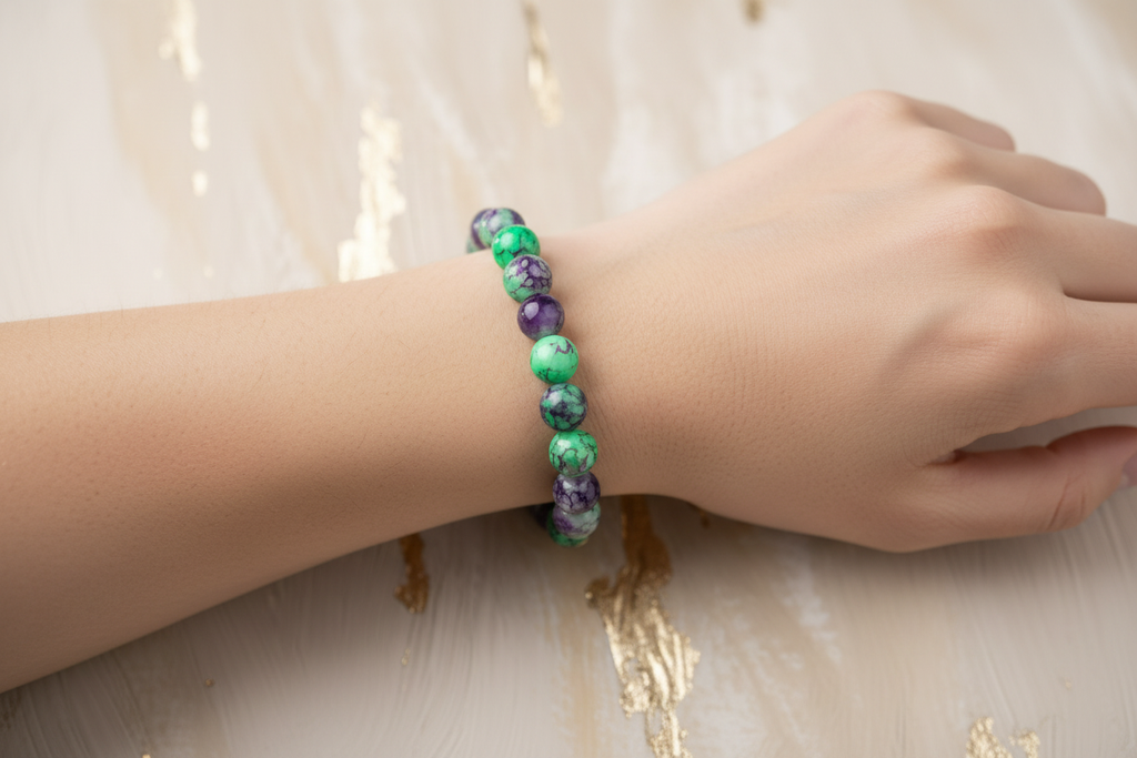 Beads Bracelet on Hand