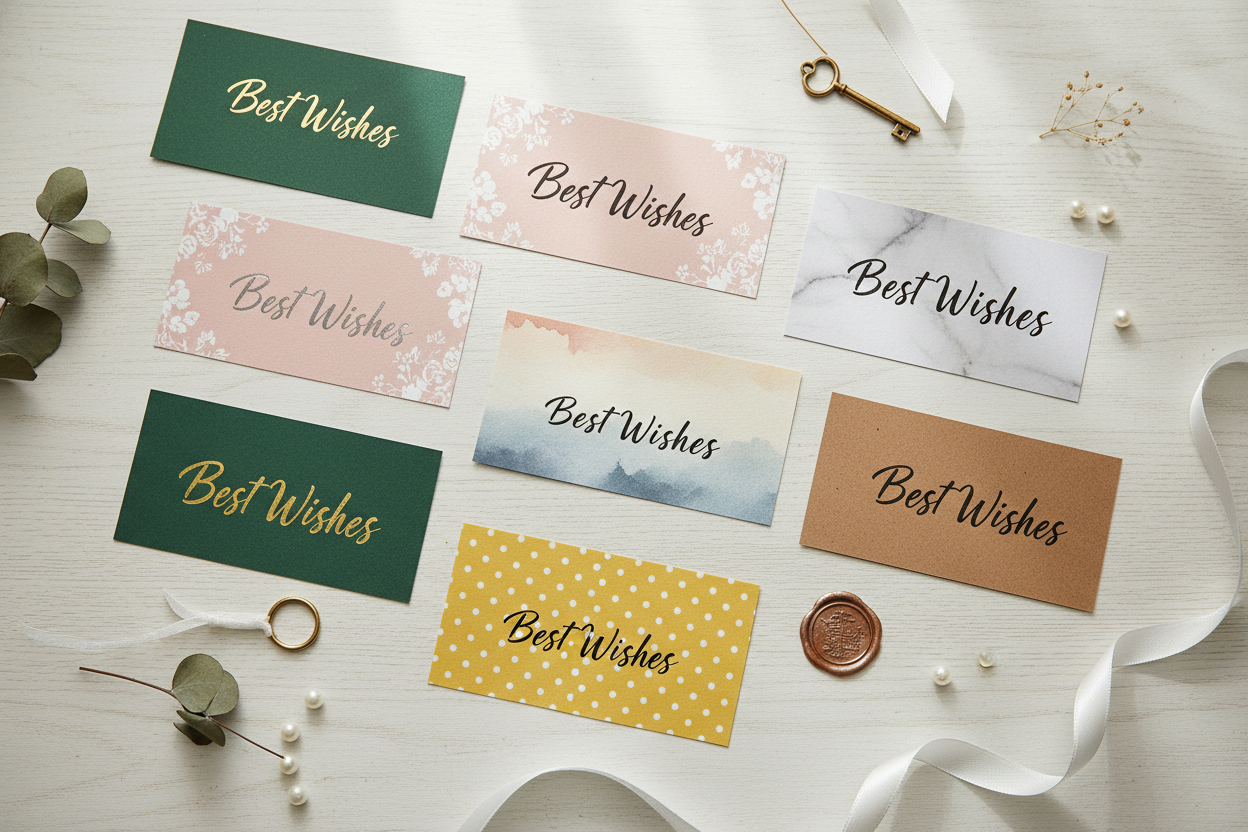 Best Wishes Gift Tags 1