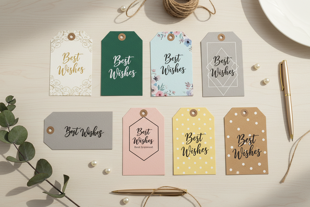 Best Wishes Gift Tags