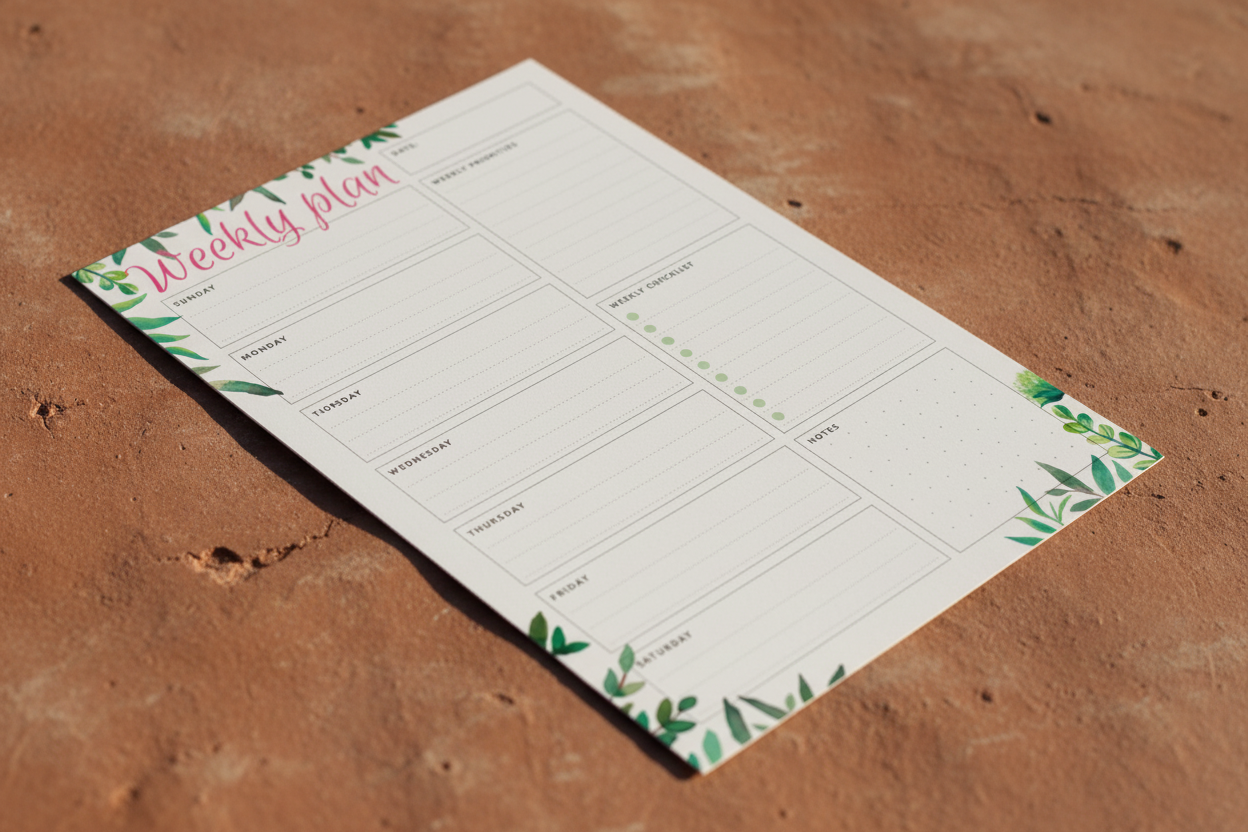 Checklist Planner on Terracotta