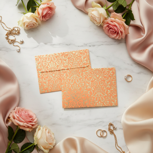 Coral Gilded on Marble