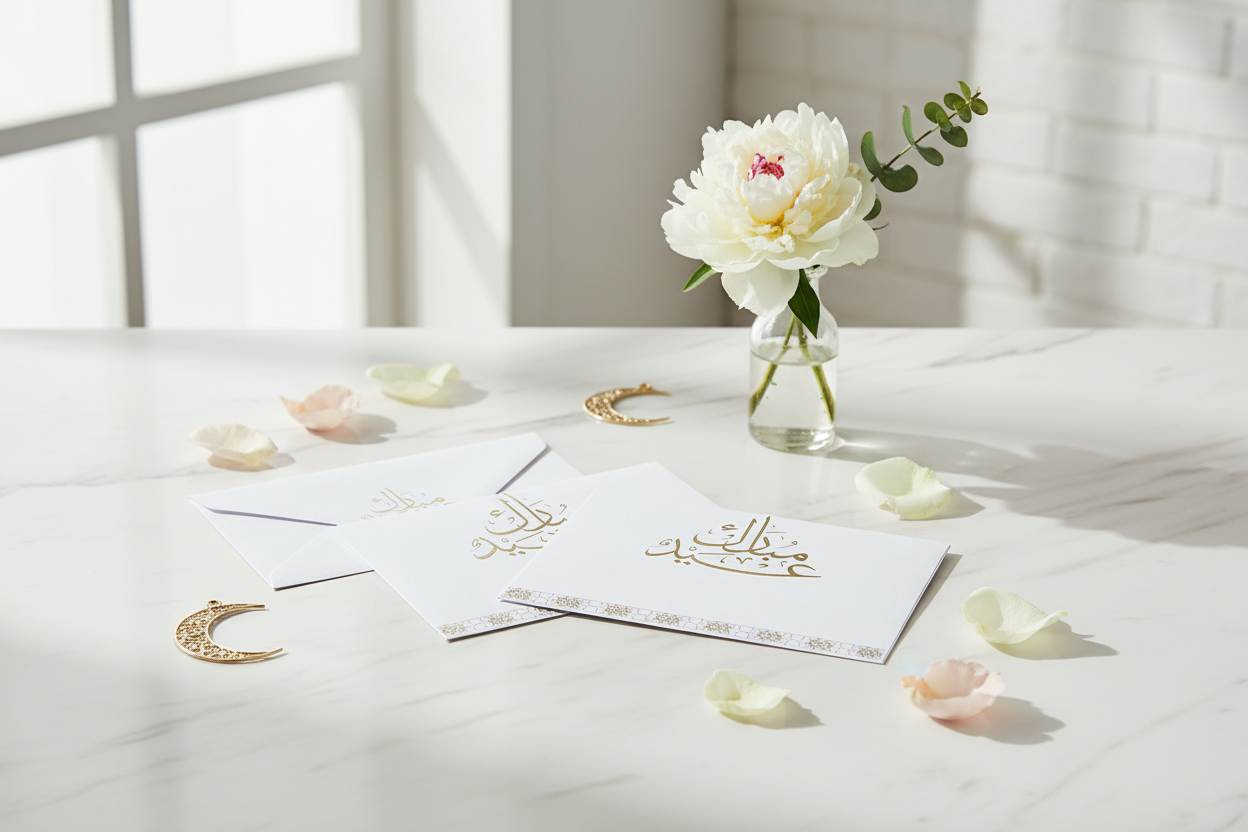 Eid Envelopes - Minimalist Setting