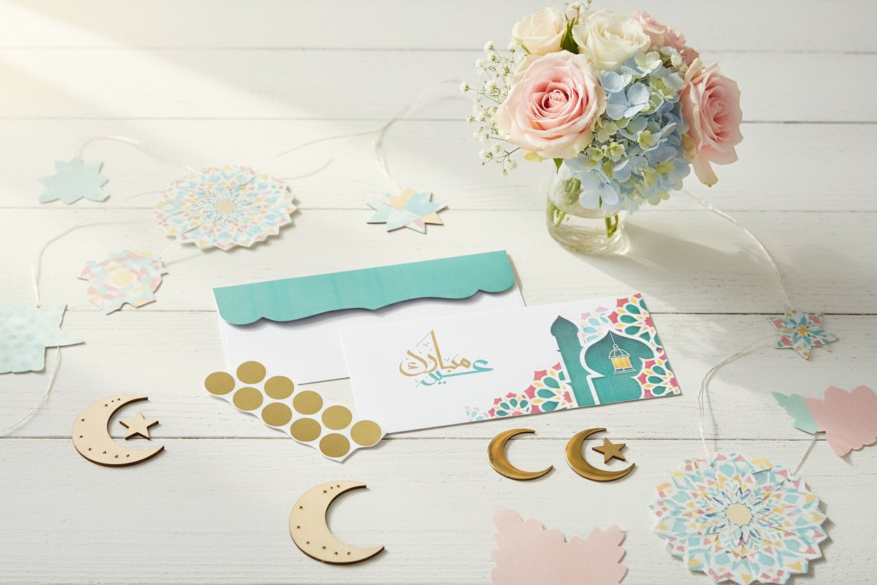 Eid Envelopes Pack - Modern Setting