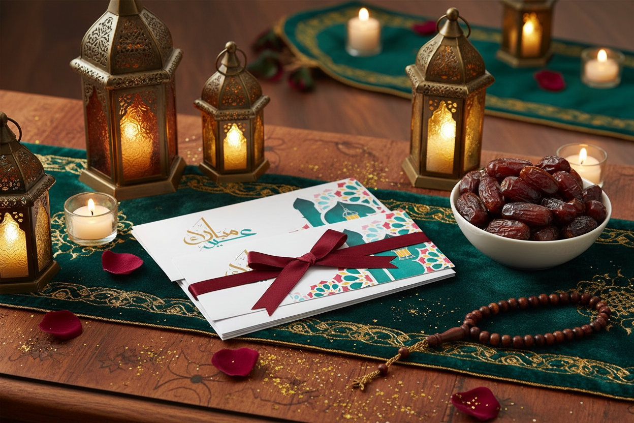 Eid Envelopes Stack - Traditional Setting
