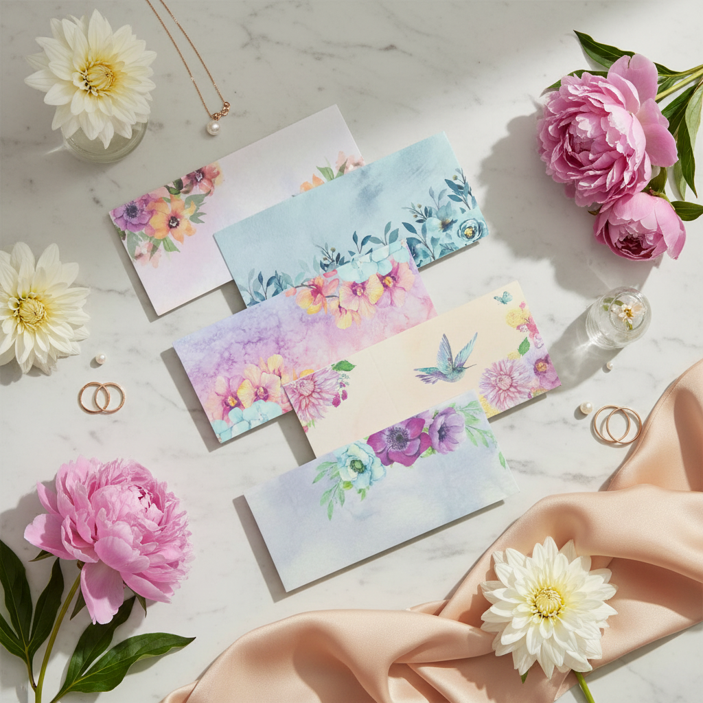 Floral Bliss Harmony on Marble