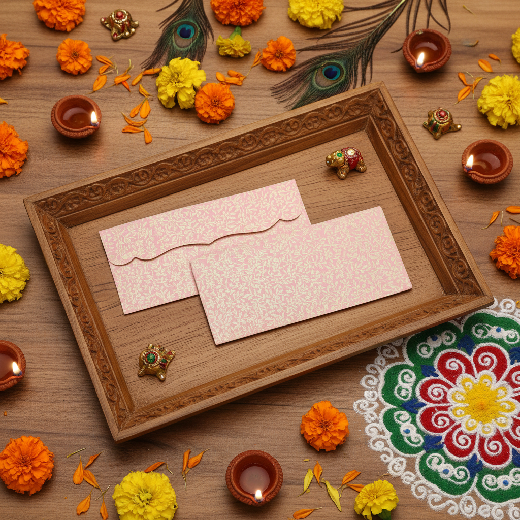 Gilded Blush with Traditional Decor