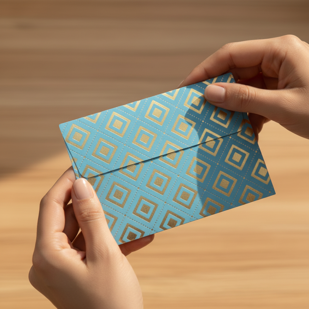 Gilded Geometry in Hands