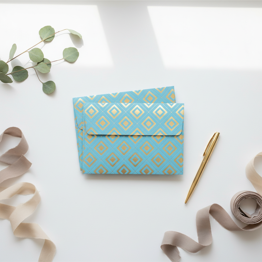 Gilded Geometry Modern Style