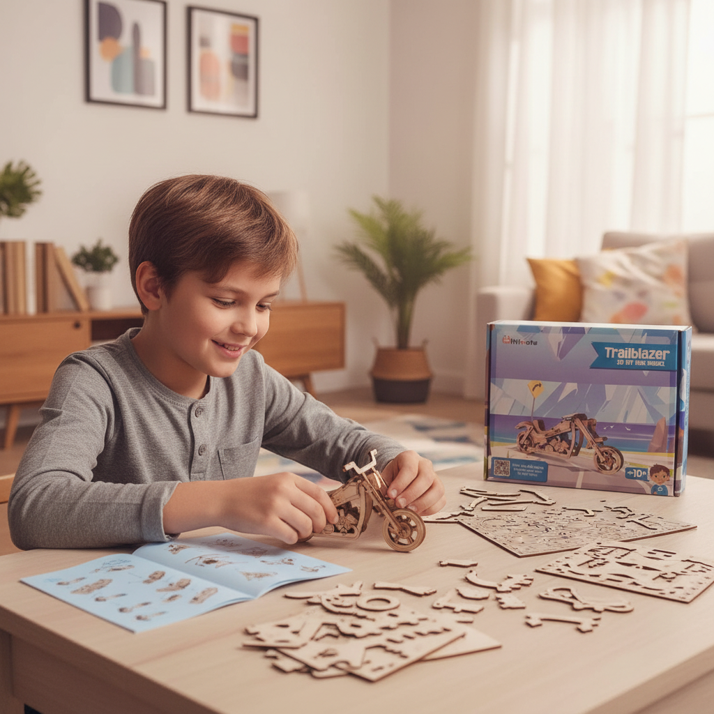 Lifestyle child assembling