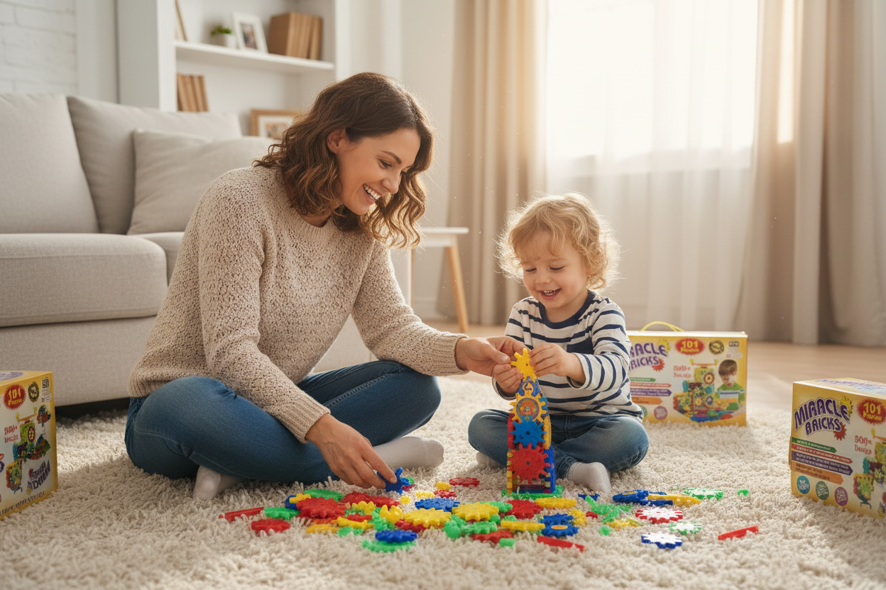 Magic Bricks – Family Scene
