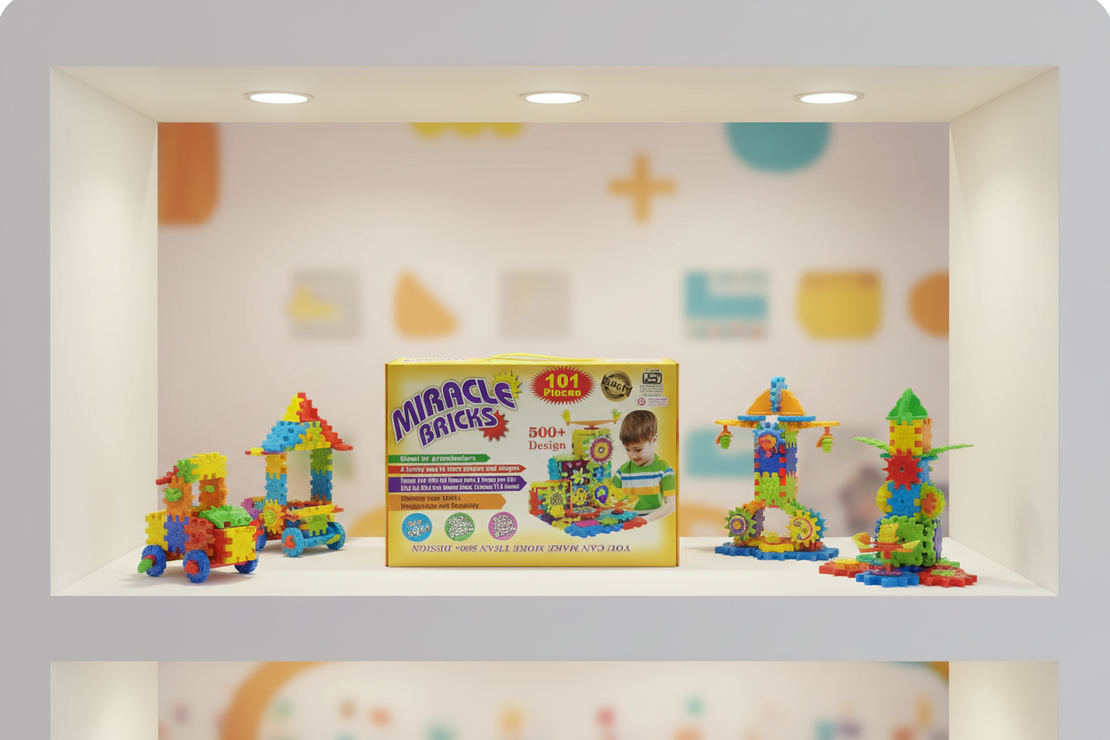 Magic Bricks – Packaging