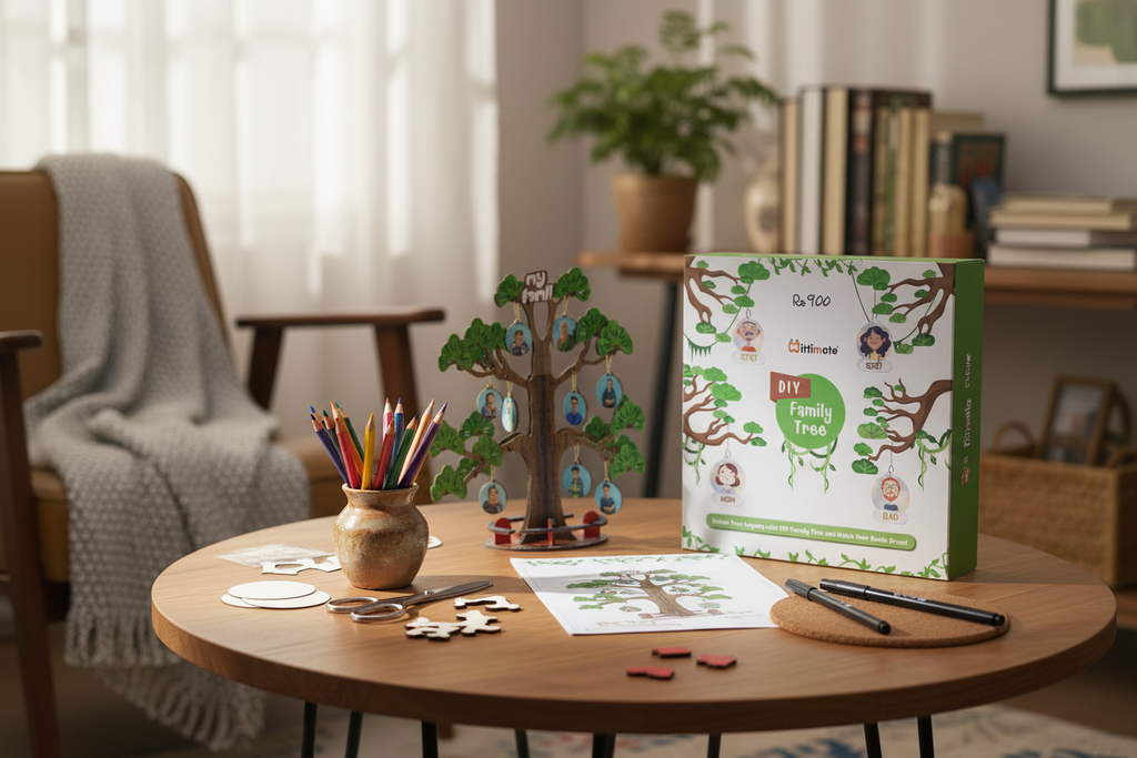 Mittimate DIY Family Tree – Lifestyle Scene 1