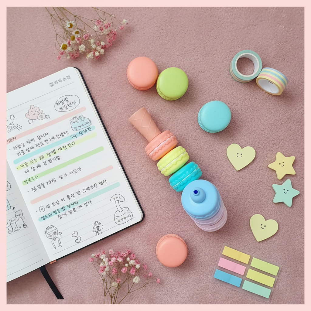 Pastel Highlighter – Lifestyle 1