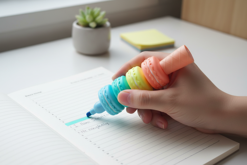 Pastel Highlighter – Matching Tip Colour v2
