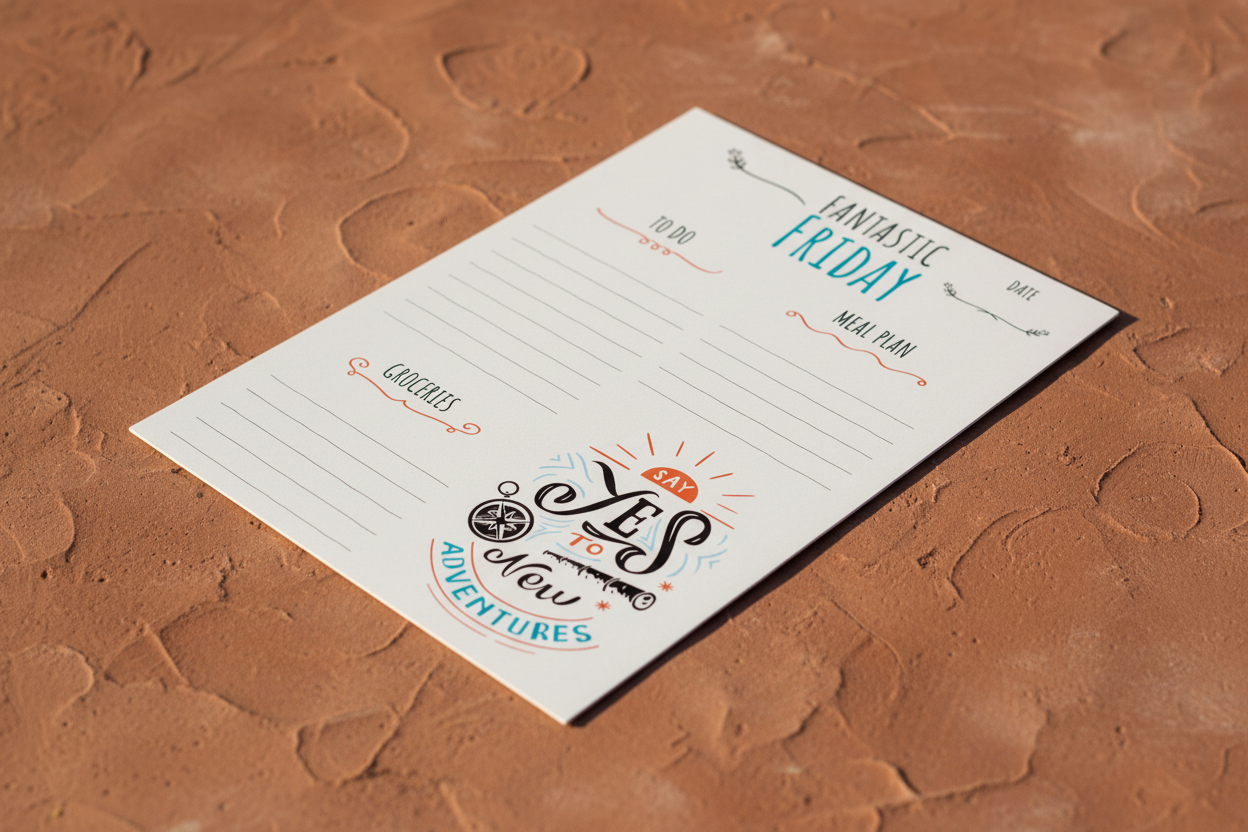 Planner 6 on Terracotta