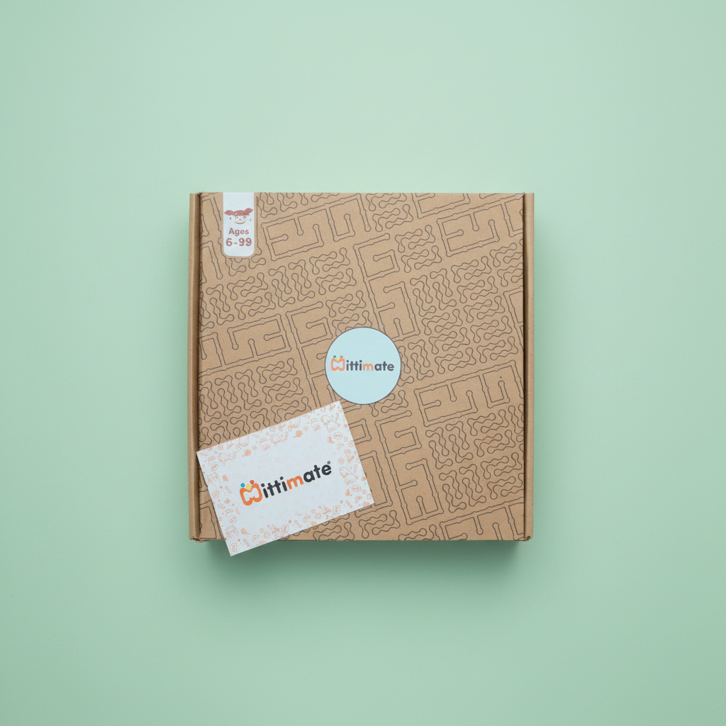 Puzzle Box – Pastel Mint Background